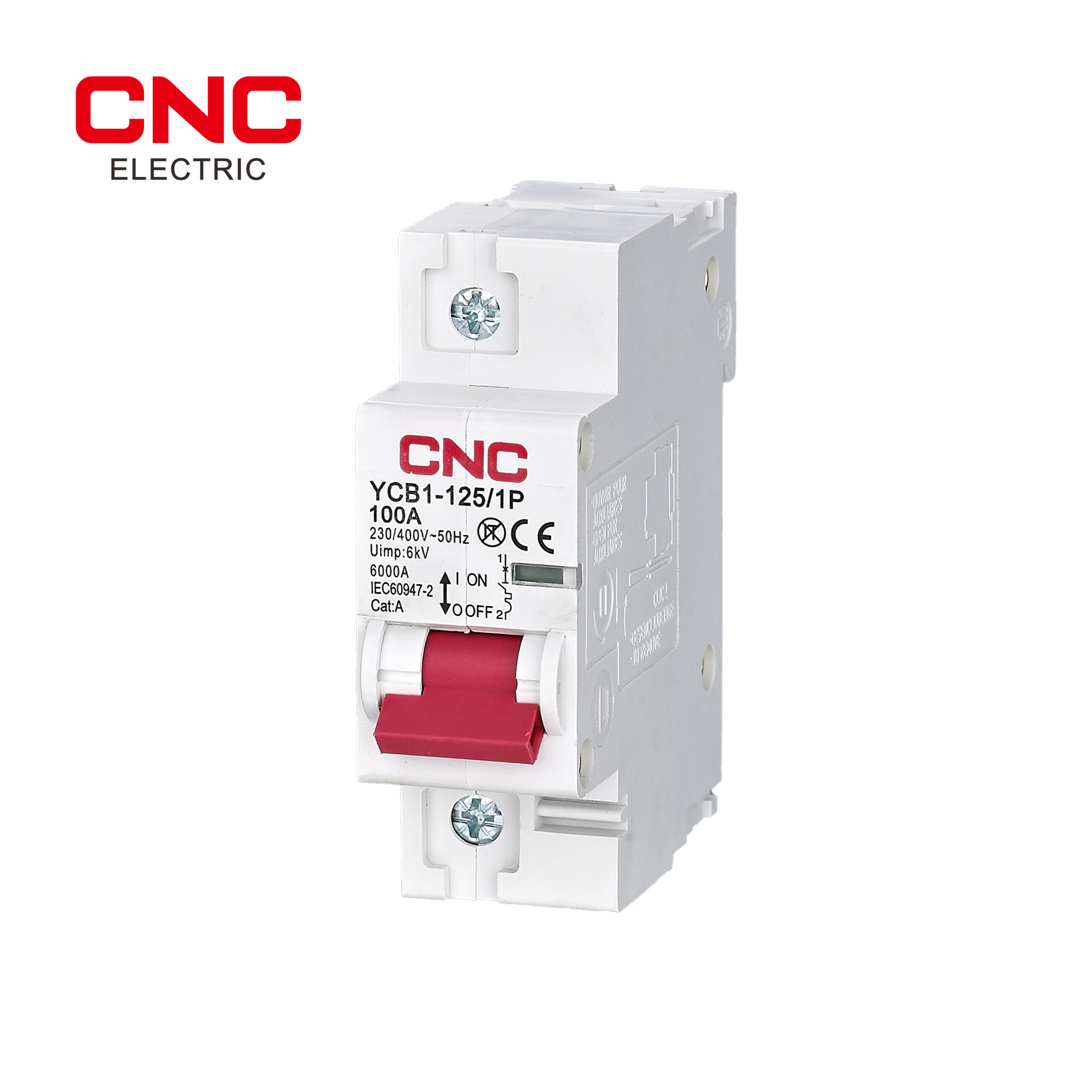 Автоматический выключатель YCB1-125 3P, 25 A, 6kA, C (CNC Electric) Автоматический выключатель YCB1-125 3P, 25 A, 6kA, C (CNC Electric)